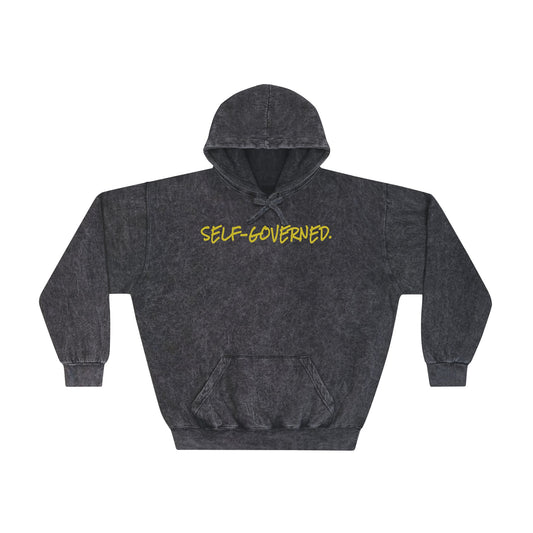 Self-Governed Mineral Wash Hoodie