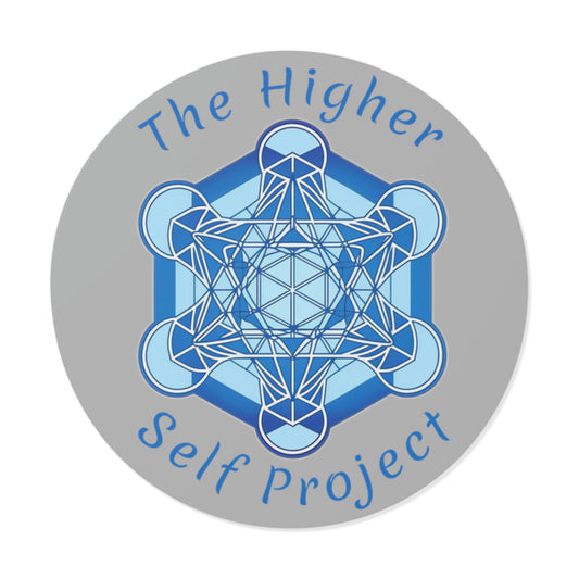 The Higher Self Project Blue Vinyl Sticker