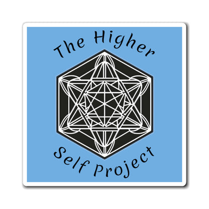 The Higher Self Project Logo Black Magnet